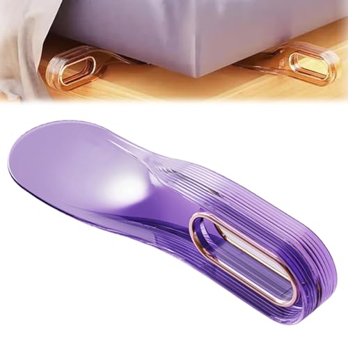 2 in 1 Mattress Lifter & Bed Sheet Tucker Tool, Mattress Lifter Tool for Changing Sheets, Ergonomic Mattress Lifting Wedge, Suitable for Most Bed (Purple) von XIBHDN