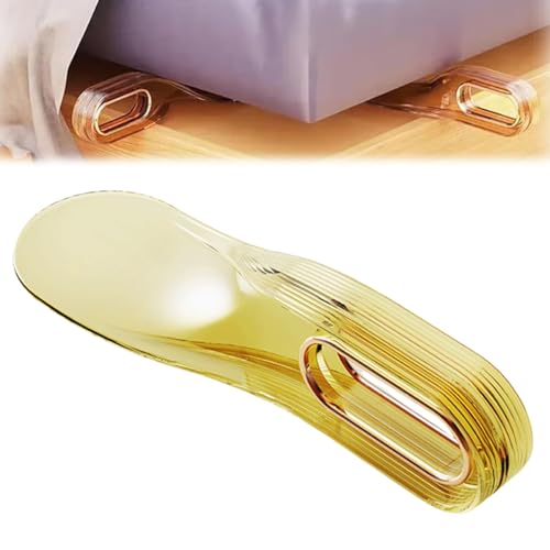 2 in 1 Mattress Lifter & Bed Sheet Tucker Tool, Mattress Lifter Tool for Changing Sheets, Ergonomic Mattress Lifting Wedge, Suitable for Most Bed (Yellow) von XIBHDN