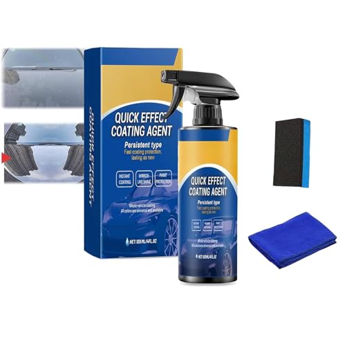 Ateticime Car Polish, Car Coating Spray for Shine & Protection, Advanced Car Quick-Acting Coating Agent Spray, Delivering Long-Lasting Shine (1) von XIBHDN