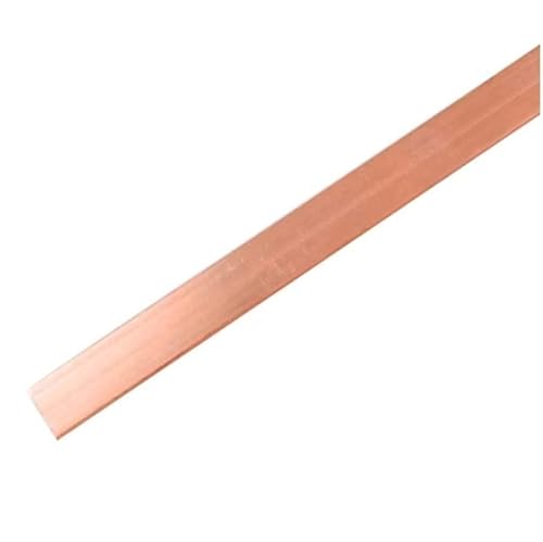 XIBIO 1pc 99% reines Cu Flachkupfer Bar Platte Metallstreifen Dicke 1/1,5/2/3/4/5 mm Länge 250 mm (Color : 4x20x250mm) von XIBIO