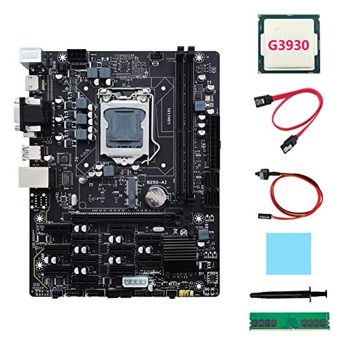 XIDIT B250 V2.1 ETH Miner Motherboard 12PCIE+G3930 CPU+DDR4 4GB RAM+SATA-Kabel+Switch-Kabel+Thermofett+Wärmeleitpad XIDIT B250 V2.1 ETH Miner Motherboard 12PCIE+G3930 CPU+DDR4 4GB RAM+SATA-Kabel+Switch-Kabel+Thermofett+Wärmeleitpad von XIDIT