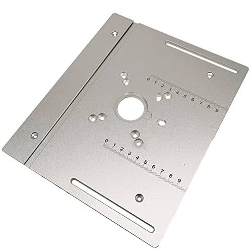XIDIT Oberfrästisch Einsatzplatte Holzbearbeitung Router Einsatzplatte Werkzeug Elektrische Holzfräse Trimmmaschine Flip Plate Gold XIDIT Oberfrästisch Einsatzplatte Holzbearbeitung Router Einsatzplatte Werkzeug Elektrische Holzfräse Trimmmaschine Flip Plate Gold von XIDIT