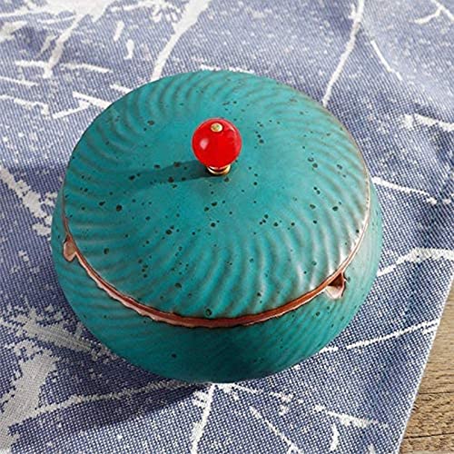XIEAE Dauerhaft Aschenbecher mit Deckel Keramik Wind Nordic Tee Tisch Aschenbecher Geruchsdicht Sturm Mesh für Büro Dekoration Aschenbecher Schönes Handwerk Kreativ XIEAE Dauerhaft Aschenbecher mit Deckel Keramik Wind Nordic Tee Tisch Aschenbecher Geruchsdicht Sturm Mesh für Büro Dekoration Aschenbecher Schönes Handwerk Kreativ von XIEAE