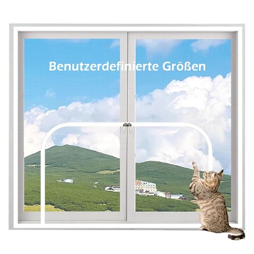 Benutzerdefinierte Katzennetz Balkon Fenster Selbstklebend Fliegennetz, Fliegengitter Fenster Moskitonetz Fenster Mesh Fenster Netz für Schlafzimmer Wohnzimmer Benutzerdefinierte Katzennetz Balkon Fenster Selbstklebend Fliegennetz, Fliegengitter Fenster Moskitonetz Fenster Mesh Fenster Netz für Schlafzimmer Wohnzimmer von XIEMINLE