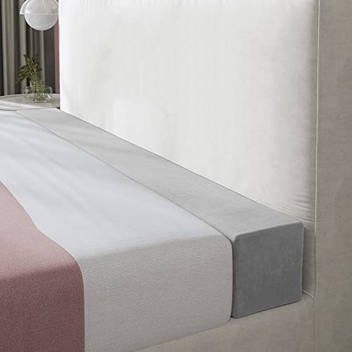 XIEMINLE Bettmatratze, Lückenfüller, individuelle Größe, Sofa, Nackenrolle, Armlehne, Kopfteil, Bettbrücke, Doppelbett zu King-Size-Bett, Nackenrolle für Hotel/Familientreffen, 120 x 10 x 5 cm, Grau 1 XIEMINLE Bettmatratze, Lückenfüller, individuelle Größe, Sofa, Nackenrolle, Armlehne, Kopfteil, Bettbrücke, Doppelbett zu King-Size-Bett, Nackenrolle für Hotel/Familientreffen, 120 x 10 x 5 cm, Grau 1 von XIEMINLE