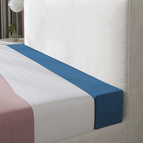XIEMINLE Bettmatratze, Lückenfüller, individuelle Größe, Sofa, Nackenrolle, Armlehne, Kopfteil, Bettbrücke, Doppelbett zu King-Size-Bett, Nackenrolle für Hotel/Familientreffen, 220 x 20 x 20 cm, Blau XIEMINLE Bettmatratze, Lückenfüller, individuelle Größe, Sofa, Nackenrolle, Armlehne, Kopfteil, Bettbrücke, Doppelbett zu King-Size-Bett, Nackenrolle für Hotel/Familientreffen, 220 x 20 x 20 cm, Blau von XIEMINLE