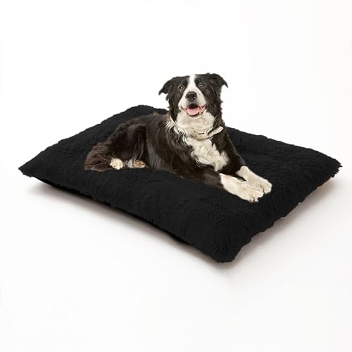 XIEMINLE Hundebett, beruhigende Haustiermatte, Plüsch-Hundematratze für Käfige, weich, bequem, gepolstert, warmes Welpenkissen, waschbar, Welpendecke mit rutschfester Unterseite, 110 x 75 x 10 cm XIEMINLE Hundebett, beruhigende Haustiermatte, Plüsch-Hundematratze für Käfige, weich, bequem, gepolstert, warmes Welpenkissen, waschbar, Welpendecke mit rutschfester Unterseite, 110 x 75 x 10 cm von XIEMINLE