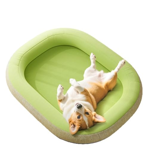 XIEMINLE Wasserdichtes Hundebett, orthopädisches Hundesofa, Haustier-Sofa, Bett für Welpen, beruhigendes Kissen, gemütliche Haustier-Couch mit vierseitigem Nackenrolle und rutschfester Unterseite (60 XIEMINLE Wasserdichtes Hundebett, orthopädisches Hundesofa, Haustier-Sofa, Bett für Welpen, beruhigendes Kissen, gemütliche Haustier-Couch mit vierseitigem Nackenrolle und rutschfester Unterseite (60 von XIEMINLE