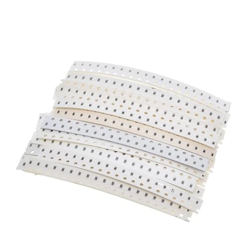 660 Stück 0603 SMD Widerstands-Kit 33 Werte 20 Stück Jeder 1 Ohm - 1M Ohm Chip Keramik Kondensator Elektronisches DIY Kit von XIFUHUI