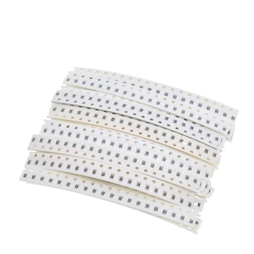 660 Stück 0805 SMD Widerstands-Kit 33 Werte 20 Stück Jeder 1 Ohm - 1M Ohm Chip Keramik Kondensator Elektronisches DIY Kit von XIFUHUI