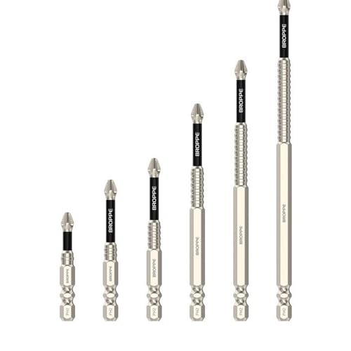 K5 Anti-Rutsch-Bit K5 schlagfester und rutschfester Hochmagnetisches Schraubendreher-Bohrer-Bit-Set Ph2 Schlagmagnet-Kreuzschlitzbohrer Universal-Anti-Rutsch-Magnet-Elektroschrauber-Set K5 Anti-Rutsch-Bit K5 schlagfester und rutschfester Hochmagnetisches Schraubendreher-Bohrer-Bit-Set Ph2 Schlagmagnet-Kreuzschlitzbohrer Universal-Anti-Rutsch-Magnet-Elektroschrauber-Set von XIFUHUI