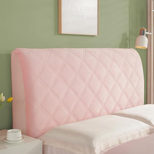 XIFUHUI Bett Kopfteil Bezug Volltonfarbe Staubdicht Waschbar Bettkopfteil Husse Universell Verdicken All-Inclusive Baumwolle kopfteil überzug für Schlafzimmer Full Twin Queen King von XIFUHUI