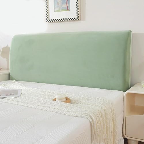 XIFUHUI Samt Bett Kopfteil Bezug Weicher Staubdicht Dehnbare Kopfteilbezug Abnehmbarer Waschbar Kratzfester für gepolsterte Schlafzimmer Kopfteil XIFUHUI Samt Bett Kopfteil Bezug Weicher Staubdicht Dehnbare Kopfteilbezug Abnehmbarer Waschbar Kratzfester für gepolsterte Schlafzimmer Kopfteil von XIFUHUI