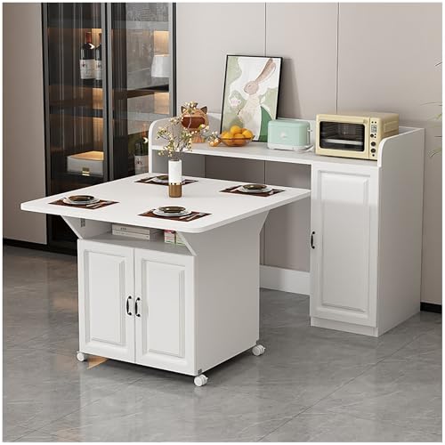 XIGOUZIQU Buffetschrank/Kaffeebars mit Stauraum, Sideboard zur Aufbewahrung von Klapptischen,moderner Konsolentisch for Esszimmer, Wohnzimmer, Eingangsbereich(A) von XIGOUZIQU