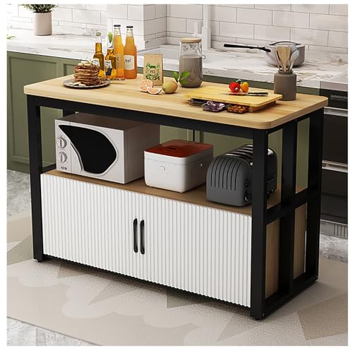 XIGOUZIQU Kücheninsel mit Stauraum, Kaffeebarschrank/Bäckerregale for Küchen; Esszimmermöbelschrank, moderner Sideboard-Buffetschrank for Esszimmer, Badezimmer, Eingangsbereich(C,150x40cm/59x15.75in) von XIGOUZIQU