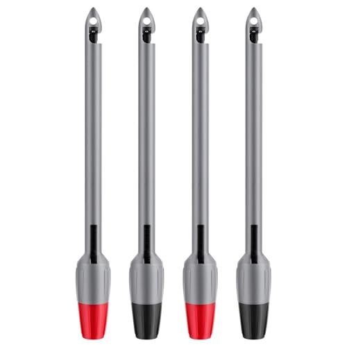 4-Teiliges Set mit Durchstechsonden, 190x20mm Isolations Durchstechclip Durchstechwerkzeug Durchstechsonden für TP81 Multimeter Spannungs Voltmeter Thermometer Tests (2mm, 4mm) von XIHIRCD