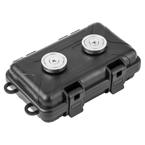 Magnetischer Schlüsselhalter unter Dem Auto, Magnetische Schlüsselaufbewahrung Schlüssel Verstecken Magnetische Box unter Dem Auto für Schlüssel USB Debitkarten Ausweise von XIHIRCD