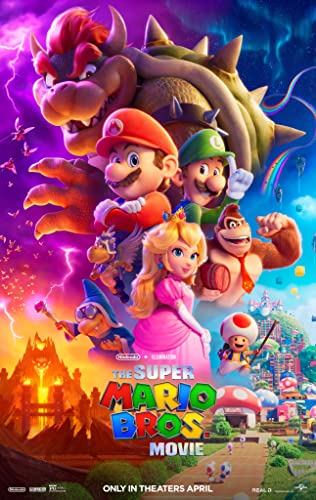 XIHOO Filmposter The Super Mario Bros. 2023, 40,6 x 61 cm, ungerahmt von XIHOO