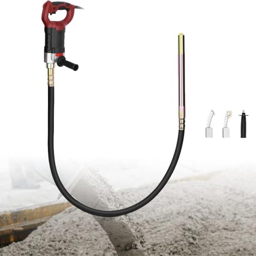 1800W 6000U/min Leistungsstarker Motor | Elektrischer Betonrüttler | 35mm Vibrationswellen Durchmesser | 1,5 m Betonverdichter | Innenrüttler Handrüttler Flaschenrüttler wie Straßen Tunnel Haus 1800W 6000U/min Leistungsstarker Motor | Elektrischer Betonrüttler | 35mm Vibrationswellen Durchmesser | 1,5 m Betonverdichter | Innenrüttler Handrüttler Flaschenrüttler wie Straßen Tunnel Haus von XIIW