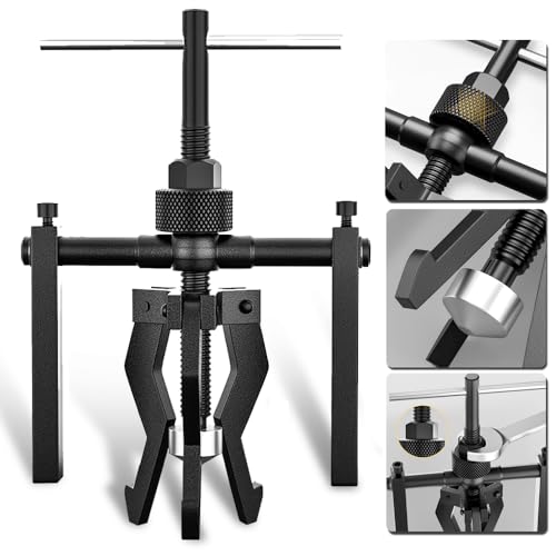 3-Backen Lagerabzieher, Innenlager Abzieher Aus Chrom-Vanadium-Stahl, 18-40mm 1T, Zahnrad Abzieher Innenabzieher Getriebeabzieher Parallelabzieher Radlagerabzieher für Auto Motorrad Abzieherwerkzeug 3-Backen Lagerabzieher, Innenlager Abzieher Aus Chrom-Vanadium-Stahl, 18-40mm 1T, Zahnrad Abzieher Innenabzieher Getriebeabzieher Parallelabzieher Radlagerabzieher für Auto Motorrad Abzieherwerkzeug von XIIW