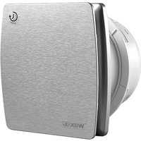 Xiiw - Badlüfter Ø100mm Sliber Abluftventilator mit Nachlauf und Rückstauklappe 95m³/h, 12 Watt / 34dB / spritzwasserfest Wandventilator für Bad,WC Xiiw - Badlüfter Ø100mm Sliber Abluftventilator mit Nachlauf und Rückstauklappe 95m³/h, 12 Watt / 34dB / spritzwasserfest Wandventilator für Bad,WC von XIIW