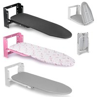 Bügelbrett Klappbar mit Wandmontage ist höhenverstellbar, Ironing Board mit Abnehmbarem hitzebeständigem Platzsparende Bügelbretter für Wäschereien Bügelbrett Klappbar mit Wandmontage ist höhenverstellbar, Ironing Board mit Abnehmbarem hitzebeständigem Platzsparende Bügelbretter für Wäschereien von XIIW