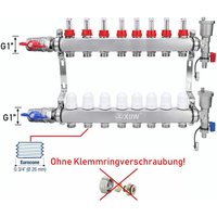 Heizkreisverteiler 8 Heizkreise Fußbodenheizung hkv mit Kugelhähne Flussmesser Heizkreisverteiler 8 Heizkreise Fußbodenheizung hkv mit Kugelhähne Flussmesser von XIIW