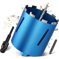 M22 Turbo Kernbohrer Ø162mm L200mm mit 100mm sds Plus Adapter Trocken / Nass Bohrkrone Diamantbohrkrone Kernbohrkrone Dosenbohrer für Beton Ziegel M22 Turbo Kernbohrer Ø162mm L200mm mit 100mm sds Plus Adapter Trocken / Nass Bohrkrone Diamantbohrkrone Kernbohrkrone Dosenbohrer für Beton Ziegel von XIIW