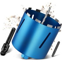 M22 Turbo Kernbohrer Ø182mm L200mm mit 100mm sds Max Adapter Trocken / Nass Bohrkrone Diamantbohrkrone Kernbohrkrone Dosenbohrer für Beton Ziegel M22 Turbo Kernbohrer Ø182mm L200mm mit 100mm sds Max Adapter Trocken / Nass Bohrkrone Diamantbohrkrone Kernbohrkrone Dosenbohrer für Beton Ziegel von XIIW