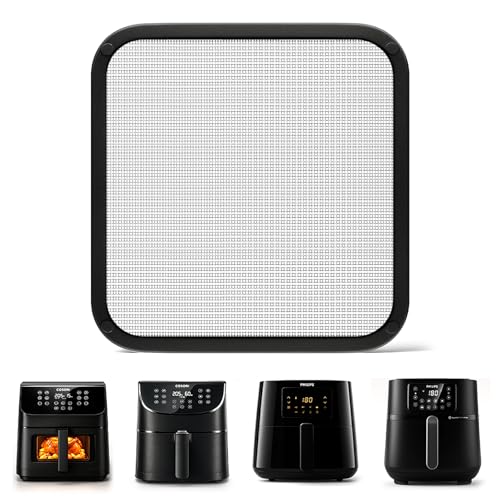 XIKAYA Magnethaftendes Edelstahl Spritzschutznetz für die Luftfritteuse - Für Philips HD9285 HD9270 & COSORI 5.5L 6L 6.2L 10.8L | Feinmaschiger Fettschutz, Wiederverwendbar & Einfach zu Reinigen XIKAYA Magnethaftendes Edelstahl Spritzschutznetz für die Luftfritteuse - Für Philips HD9285 HD9270 & COSORI 5.5L 6L 6.2L 10.8L | Feinmaschiger Fettschutz, Wiederverwendbar & Einfach zu Reinigen von XIKAYA