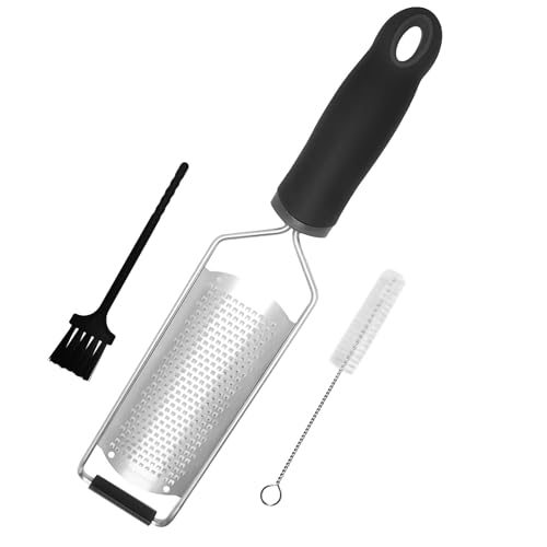 XIKAYA Cheese Grater,Parmesan Grater,Kitchen Grater, Garlic Grater,Lemon Grater,Ginger Grater and Much More Razor-Sharp Stainless Steel Blade,Dishwasher-Safe,with Protective Cover and Cleaning XIKAYA Cheese Grater,Parmesan Grater,Kitchen Grater, Garlic Grater,Lemon Grater,Ginger Grater and Much More Razor-Sharp Stainless Steel Blade,Dishwasher-Safe,with Protective Cover and Cleaning von XIKAYA