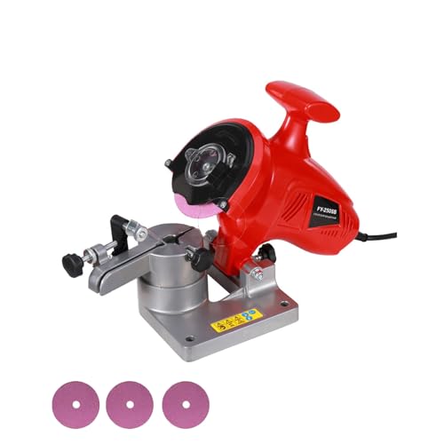 XILANSHMAO 250W Elektrischer Kettenschärfer, tragbare Tischschleifmaschine Kettenschärfer 110V/220V, professioneller Kettenschleifer für 11,5–22 Zoll Ketten A3 von XILANSHMAO