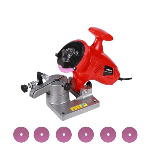 XILANSHMAO 250W Elektrischer Kettenschärfer, tragbare Tischschleifmaschine Kettenschärfer 110V/220V, professioneller Kettenschleifer für 11,5–22 Zoll Ketten A6 XILANSHMAO 250W Elektrischer Kettenschärfer, tragbare Tischschleifmaschine Kettenschärfer 110V/220V, professioneller Kettenschleifer für 11,5–22 Zoll Ketten A6 von XILANSHMAO