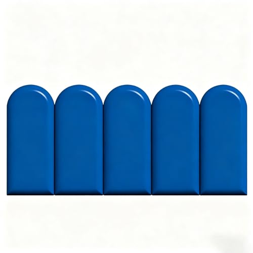 XILANSHMAO 3D Wandpaneele Peel and Stick wasserdichte PU-Tapete gepolsterte Kopfteil-Wandplatte Anti-Kollisions-Wandaufkleber einfache Installation für Wohnzimmer Schlafzimmer Blue 50CM/19.67IN XILANSHMAO 3D Wandpaneele Peel and Stick wasserdichte PU-Tapete gepolsterte Kopfteil-Wandplatte Anti-Kollisions-Wandaufkleber einfache Installation für Wohnzimmer Schlafzimmer Blue 50CM/19.67IN von XILANSHMAO