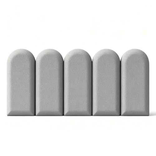 XILANSHMAO 3D Wandpaneele Peel and Stick wasserdichte PU-Tapete gepolsterte Kopfteil-Wandplatte Anti-Kollisions-Wandaufkleber einfache Installation für Wohnzimmer Schlafzimmer Gray 40CM/15.75IN XILANSHMAO 3D Wandpaneele Peel and Stick wasserdichte PU-Tapete gepolsterte Kopfteil-Wandplatte Anti-Kollisions-Wandaufkleber einfache Installation für Wohnzimmer Schlafzimmer Gray 40CM/15.75IN von XILANSHMAO
