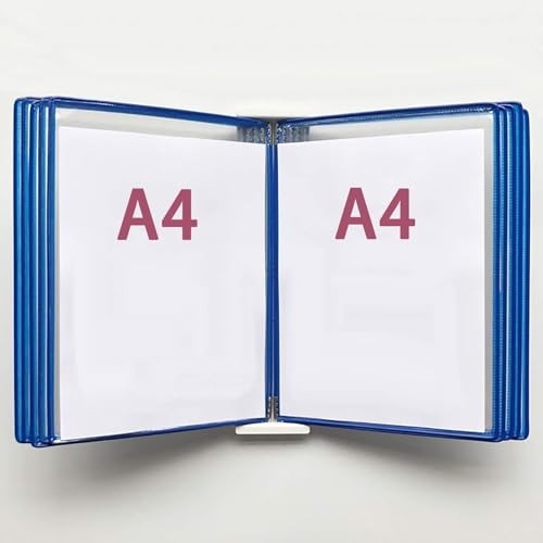 XILANSHMAO Organizer-Board A4 Poster-Flip-Book Display Rack Wandmontierter transparenter Lose-Blatt-Seitenständer für Kataloge und Dokumente Ideal für Büros und öffentliche Räume A 10 (Magnetic) XILANSHMAO Organizer-Board A4 Poster-Flip-Book Display Rack Wandmontierter transparenter Lose-Blatt-Seitenständer für Kataloge und Dokumente Ideal für Büros und öffentliche Räume A 10 (Magnetic) von XILANSHMAO