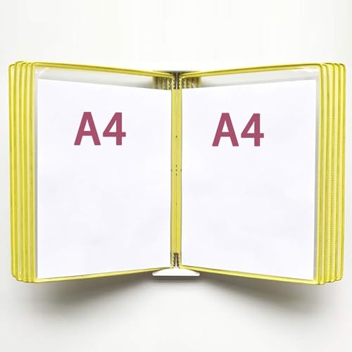 XILANSHMAO Organizer-Board A4 Poster-Flip-Book Display Rack Wandmontierter transparenter Lose-Blatt-Seitenständer für Kataloge und Dokumente Ideal für Büros und öffentliche Räume D 20 (Magnetic) XILANSHMAO Organizer-Board A4 Poster-Flip-Book Display Rack Wandmontierter transparenter Lose-Blatt-Seitenständer für Kataloge und Dokumente Ideal für Büros und öffentliche Räume D 20 (Magnetic) von XILANSHMAO