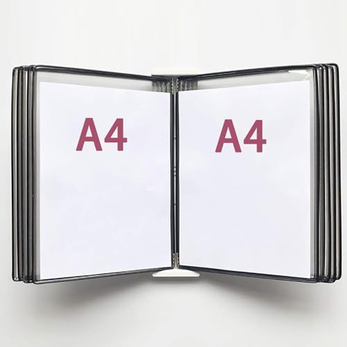 XILANSHMAO Organizer-Board A4 Poster-Flip-Book Display Rack Wandmontierter transparenter Lose-Blatt-Seitenständer für Kataloge und Dokumente Ideal für Büros und öffentliche Räume G 20 (Magnetic) XILANSHMAO Organizer-Board A4 Poster-Flip-Book Display Rack Wandmontierter transparenter Lose-Blatt-Seitenständer für Kataloge und Dokumente Ideal für Büros und öffentliche Räume G 20 (Magnetic) von XILANSHMAO