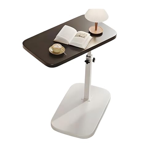 XILANSHMAO Verstellbarer Kleiner Beistelltisch für Sofa mit Hebeplatte und 360 Grad drehbarem Tablett platzsparender Sofatisch Beistelltisch für Wohnzimmer Schlafzimmer Wohnung Büro Type B von XILANSHMAO