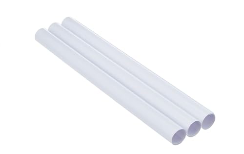 XIMAX Schnappfix Rohrverkleidungs- und Dekorationssystem (weiß), 3-fach von XIMAX