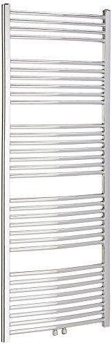 XIMAX Badheizkörper C2 chrom (glanzverchromt), mit Mittenanschluss, Höhe 1636 x Breite 600 mm von XIMAX