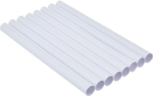 XIMAX Schnappfix Rohrverkleidungs- und Dekorationssystem (weiß), 8-fach von XIMAX