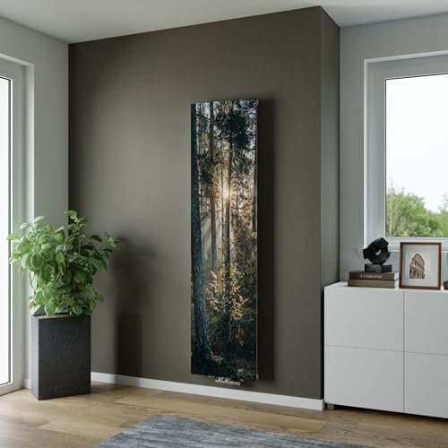 XIMAX Motivheizkörper P1 Plan Print 1800x595 mm | 1088 Watt | Mittenanschluss | Design-Heizkörper mit Wald-Motiv | Hochwertige Wärmeleistung | Moderne Flachheizung für Bad & Wohnräume XIMAX Motivheizkörper P1 Plan Print 1800x595 mm | 1088 Watt | Mittenanschluss | Design-Heizkörper mit Wald-Motiv | Hochwertige Wärmeleistung | Moderne Flachheizung für Bad & Wohnräume von XIMAX