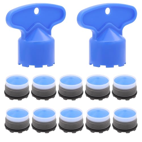 10erPack WasserhahnLuftsprudler WasserhahnSieb LuftsprudlerSpritzaufsatz KüchenspüleLuftsprudler BelüftungsWasserhahnLuftsprudler LuftsprudlerEinsatz Passend für die meisten Wasserhähne (M18,5) von XIMKONTER