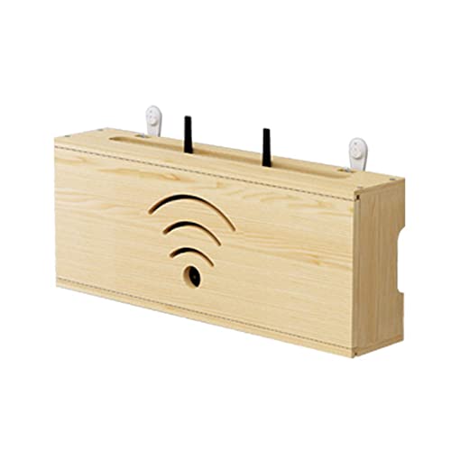 XINBALOVE WiFi Router Aufbewahrungsbox Router Verstecken Wandregal Massivholz Netzteil Licht Cat Plug Row Hub Board Finishing Aufbewahrungsbox- Log Color||30cm XINBALOVE WiFi Router Aufbewahrungsbox Router Verstecken Wandregal Massivholz Netzteil Licht Cat Plug Row Hub Board Finishing Aufbewahrungsbox- Log Color||30cm von XINBALOVE