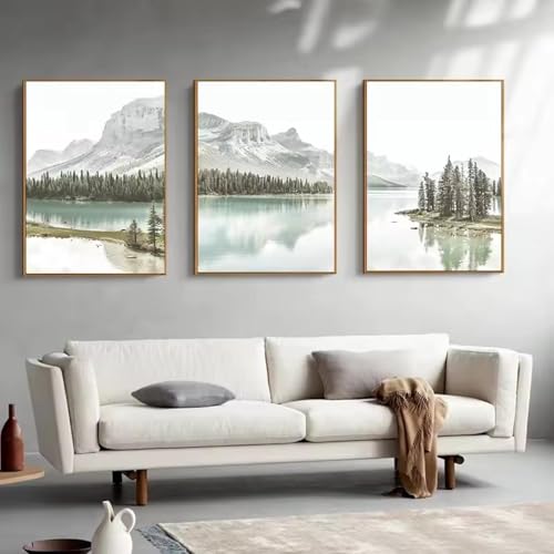 Teile/Satz Naturlandschaft Poster Wand Leinwand Malerei Bergsee Landschaft Maler Wohnkultur Wandkunst Leinwanddrucke 20x35cmx3 Mit Rahmen Teile/Satz Naturlandschaft Poster Wand Leinwand Malerei Bergsee Landschaft Maler Wohnkultur Wandkunst Leinwanddrucke 20x35cmx3 Mit Rahmen von XINBAO