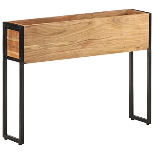 Pflanzkübel, blumenkasten Balkon pflanztrog gemüsebeet hochbeet Garten Geeignet für Hof Garten Balkon terrasse 90x20x68 cm Akazie Mangoholz Pflanzkübel, blumenkasten Balkon pflanztrog gemüsebeet hochbeet Garten Geeignet für Hof Garten Balkon terrasse 90x20x68 cm Akazie Mangoholz von XINCXIN
