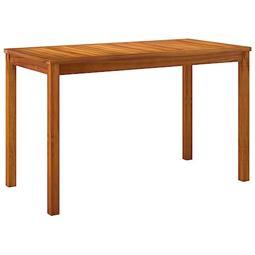 XINCXIN 3-TLG. Garten-Essgruppe, Terassenmöbel Außen Gartenmöbel Set Outdoor Furniture Garten Möbel Geeignet für Hinterhof Teich Deck Balkon mit Kissen Massivholz Akazie von XINCXIN