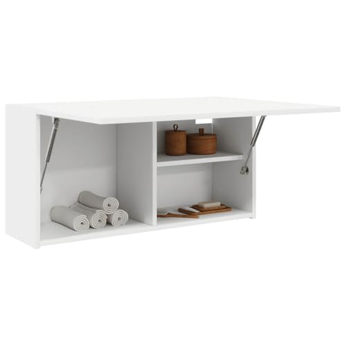 XINCXIN Bad-Wandschrank, unterschrank waschbecken badezimmerunterschrank Badezimmer möbel badmöbel Weiß 80x25x40 cm Holzwerkstoff XINCXIN Bad-Wandschrank, unterschrank waschbecken badezimmerunterschrank Badezimmer möbel badmöbel Weiß 80x25x40 cm Holzwerkstoff von XINCXIN
