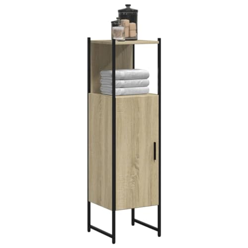 XINCXIN Badschrank, badezimmerunterschrank Badezimmer möbel badmöbel waschtischunterschrank Braun Eichen-Optik 30x30x190 cm Holzwerkstoff XINCXIN Badschrank, badezimmerunterschrank Badezimmer möbel badmöbel waschtischunterschrank Braun Eichen-Optik 30x30x190 cm Holzwerkstoff von XINCXIN